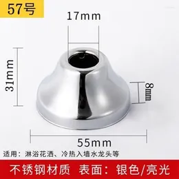 Kitchen Faucets 1pcs Wall Decorative Cover Faucet Hole Stainless Steel Water Pipe Connector Heighten Valve Home Improvement Hardware