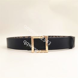 designer belts for men bb simon belt womens belts 4.0cm wide belt F Full body printed logo and clear face on both available body cylinder stereo letter buckle