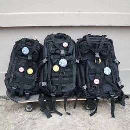 Backpack Hip Hop Ins Japanese Style Functional Package Multiple Pockets Harajuku Street Skateboard Bag