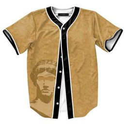 Baseball -Trikot -Männer Streifen Kurzarm Street Hemden Schwarz weißer Sporthemd Af2002 6fa52