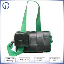 Mirror quality designer bag weave shoulder bag fashion crossbody handbag pillow women purse genuine leather full chinese factory gift box