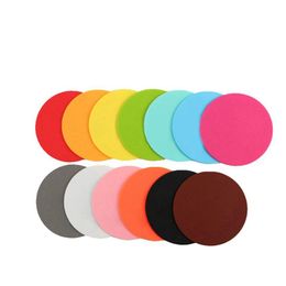 Mats Pads Sile Mug Coaster Round Drink Insation Non-Slip Pad For Home Party Bar Restaurant Coasters Hha1553 Drop Delivery Garden K Dhx35