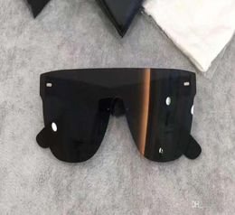 Cool Flat Top Black Sunglasses Super by Tuttolente Men Pilot Sun glasses Gafas de sol with case4629705