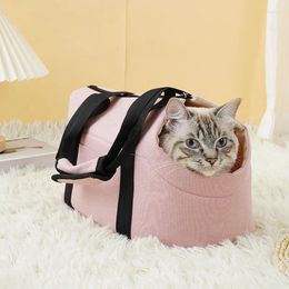Cat Carriers Breathable Pet Handbag Shoulder Bag Portable Outdoor Travel Carrier Bags