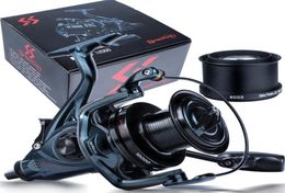 Sougayilang 900012000 Full Metal Spool Jigging Trolling Long S Casting and Salt Water Surf Big Sea Spinning Fishing Reel 2203084732980