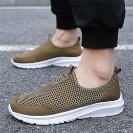 Casual Shoes Fashion Lace Up Sport Summer Men Sneakers Breathable Mesh Shallow Mouth Comfortable Running Tenis Outdoor