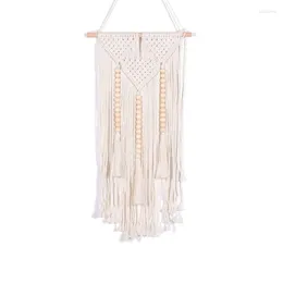 Tapestries Macrame Wall Hanging Tapestry Bohemian Craft Decoration For Home Bedroom Wedding