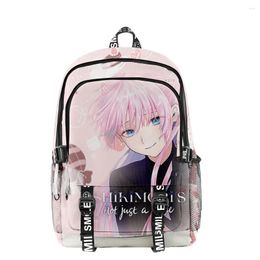 Backpack Harajuku Shikimori's Not Just A Cutie Student School Bags Unisex 3D Print Oxford Notebook Multifunction Travel Backpacks