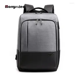 Backpack 2024 Fashion Men Laptop 15.6 Inch Backbag Male Travel Bagpack Antitheft Rucksack School Bag For Teenage Boy
