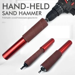 Sanding Rod Sanding Wood Metal Plastic Glass Stone Mini Belt Sander Electric Drill Attachment Lithium Electric Drill Conversion