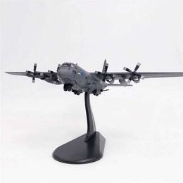 Aircraft Modle Diecast Metal 1/200 Scale American Army AC-130A AC130 Gunship Ground-attack Fighter Aircraft Airplane Model Toy F Collection Y240522