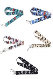 10pcslot J1576 Cartoon Magical School of Witchcraft and Wizardry Movie Keychain Mobile Phone Badge Holder Key Strap Lanyard 210406084326