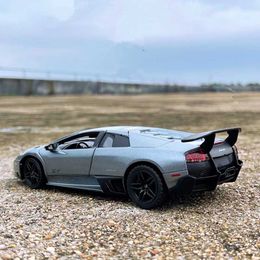 Diecast Model Cars 1 24 Murcielago Alloy Sports Car Model Diecast Metal Toy Racing Car Vehicles Model High Simulation Collection Childrens Toy Gift