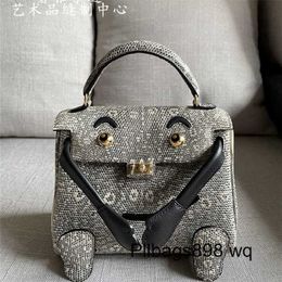 Crossbody Bag Kilys Doll Genuine Leather 7A Platinum Lizard Leather Handmade Luxury Ya Handmade Lizard Natural Color One Shoulder Diagonal Cross Womens BagITIU