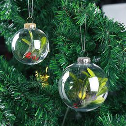 200/100Pcs Round Christmas Ball Ornaments Caps Removable Gold Hangers Cap For DIY Xmas Tree Ball Home New Year Party Decoration