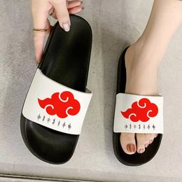 Slippers Summer Fashion Shoes For Women 2024 Propitious Clouds Pattern Simple Printed Flip Flops House Outdoor Beach Slides