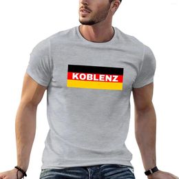 Men's Tank Tops Koblenz City In German Flag T-Shirt Aesthetic Clothes Cute For A Boy Plain T Shirts Men