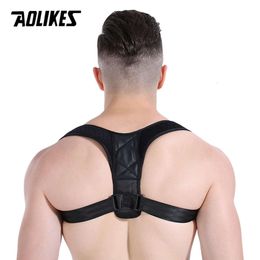 AOLIKES Shoulder Correction Adjustable Adult Sports Safety Back Corset Spine Support Belt Posture Corrector L2405