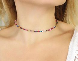 Summer Colourful African Beaded Necklaces for Women Statement Jewellery Collar Collier Charm Necklace Boho Tribal Unique Jewelry8207476