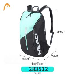 2023 HEAD tennis bag men professional beach tennis backpack Tour Team HEAD rackets backpack women tennis padel racket sports bag