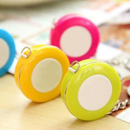 Delicate Small 1.5 Metres Keychain Tape Measure Tape Measure Candy Colour Clothing Size