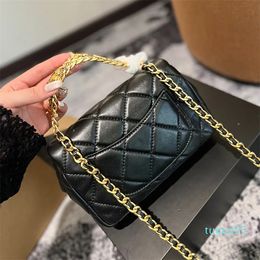 Designer Bag Fashion messenger Shoulder tote shoulder bag Goat Skin Flap Purse Chain Handbags Diamond Lattice Shoulder fashion Wallet Purses