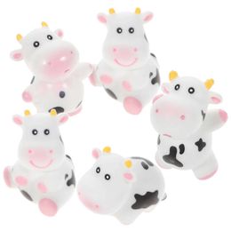 Bath Toys 5 cute baby shower toy sets suitable for young children - Fun bathtub toy gifts for children - Floating educational animal shower toys d240522