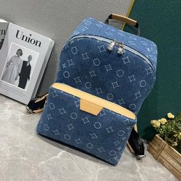 Designer Denim Blue Duffel Bags Classic Canvas Travel Backpack High quality Totes Shoulder Bags Mens Womens Handbags Duffel Bags