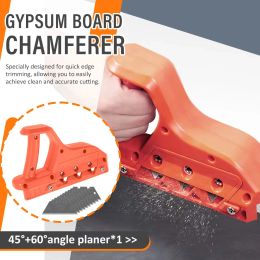 Plasterboard Quick Cutter Chamfering Planer Hand Plane Plasterboard Edger Board with Balde Drywall Edge Chamfer Trimming Tool