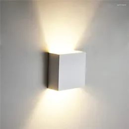 Wall Lamps Cube COB LED Indoor Lighting Lamp Modern Home Decoration Sconce Aluminum 6W 85-265V For Bedside Aisle