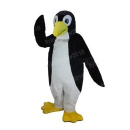 Halloween cute Penguin Mascot Costume Adult Size Cartoon Anime theme character Carnival Unisex Dress Christmas Fancy Performance Party Dress