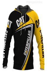 Racing Cat Cycling Suit Hooded Sweater Club Coat 3d Printed Couple Loose Automobile Team Work Clothes Sweatshirt3147273