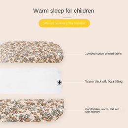 Winter Warm Baby Quilt Cotton Comforter Quilted Soft Nap Cover Bed Thick Blanket Newborn Infant Swaddle Wrap Bedding