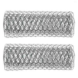 Decorative Flowers Wreaths Flower Arrangement Chicken Wire Mesh Floral Netting Supply Decor Potry Iron Crafting Supplies Drop Deli Dh7F9