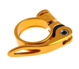 318mm Quick Release Seatpost Clamp Aluminum Alloy MTB Mountain Bike Cycling Saddle Seat Post Clamp QR Style Bicycle Part8268338