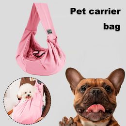 Secure Dog Sling Cat Carrier Comfortable Pet Carrier Bag for Safe Travel with Dogs Cats Portable Secure Dog Cat for Outings