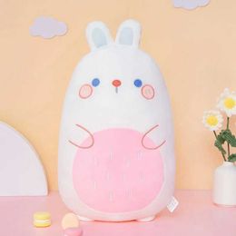 Plush Dolls New Fat Kawaii Chicken Bear Rabbit Penguin Piggy Dinosaur Plush Pillow Toys Soft Stuffed Animal Doll Chair Cushion High Quality H240521 RP36