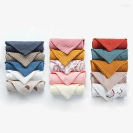 Blankets 5Pcs/lot Muslin Towels Cotton Baby Blanket Saliva Towel For Borns Accessories Infant Bathing Feeding Face Washcloth