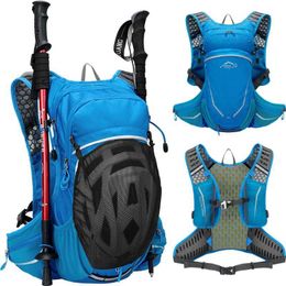 Outdoor Bags 16L outdoor sports bike running mountain bike riding bike hydration bag storage bag UltraLight Blade backpack Q240521