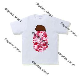 Mens T Shirts Camouflage T-Shirts Summer Fashion Crew Neck Tees Designer Streetwear Asian Size Bapestars Shirt Black T Shirts For Men Bapest Shirt Designer Shirt 834