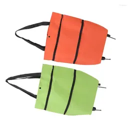 Storage Bags Shopping Cart Space Saving Foldable Bag Portable For Camping