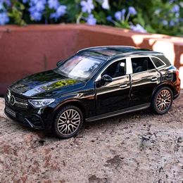 Diecast Model Cars 1 32 GLC 400e SUV Alloy Car Model Diecast Metal Vehicles Car Model High Simulation Sound and Light Collection Childrens Toy Gift