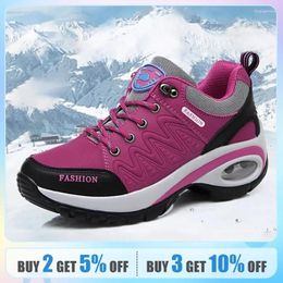 Casual Shoes Ladies Sneakers Comfortable Breathable Platform Fashion Lace Up Female For Women Outdoor Short Boots