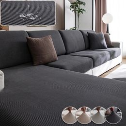 Waterproof Sofa Cover Luxury Adjustable Elastic Couch for Living Room Seat 1 2 3 4 seater l shaped full set 240522