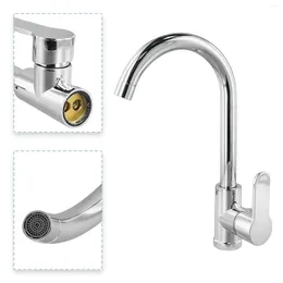 Bathroom Sink Faucets Faucet Polished Chrome Plated Swivel Basin Cold Mixer Tap Home Improvement Plumbing Fixtures Bathtub