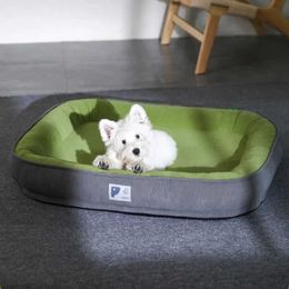 kennels pens Thick and high pet kennel winter warm mattress suitable for small dogs cats detachable dog mats deep sleep products H240522