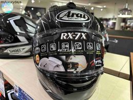 DOT Approved arai motorcycle helmet unisex top quality Japanese Edition RX7X RADIAL BLACK motorcycle protective gear