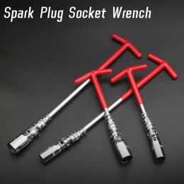 1PC Universal 14mm 16mm 21mm Spark Plug Removal Tool Wrench 360 Degree Spark Plug Removal Socket Wrench Auto Repair Tool