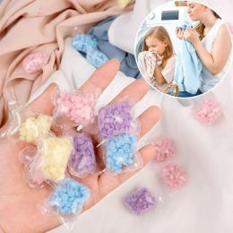 10/20/30Pcs Colorful Laundry Fragrance Beads Water Soluble Softener Pod Lasting Fragrance Protective Clothing Laundry Ball Gel