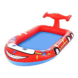 Pool 71 Inch Large Inflatable Sprinkler For Kids Splash Water Playing Pad Swimming Summer Toys Outdoor Backyard